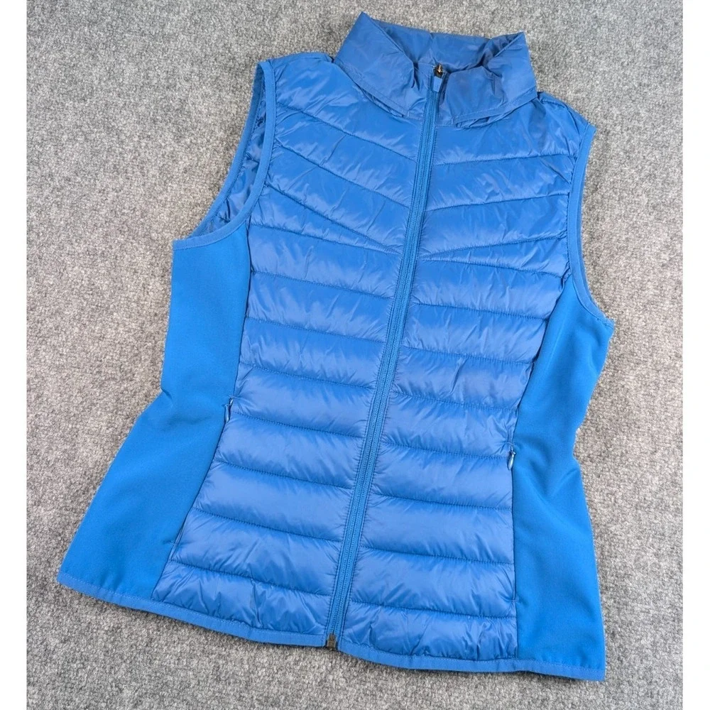 Sweaty Betty Accelerate‎ Running Gilet Vest Womens 4-6 US Royal Blue Full Zip